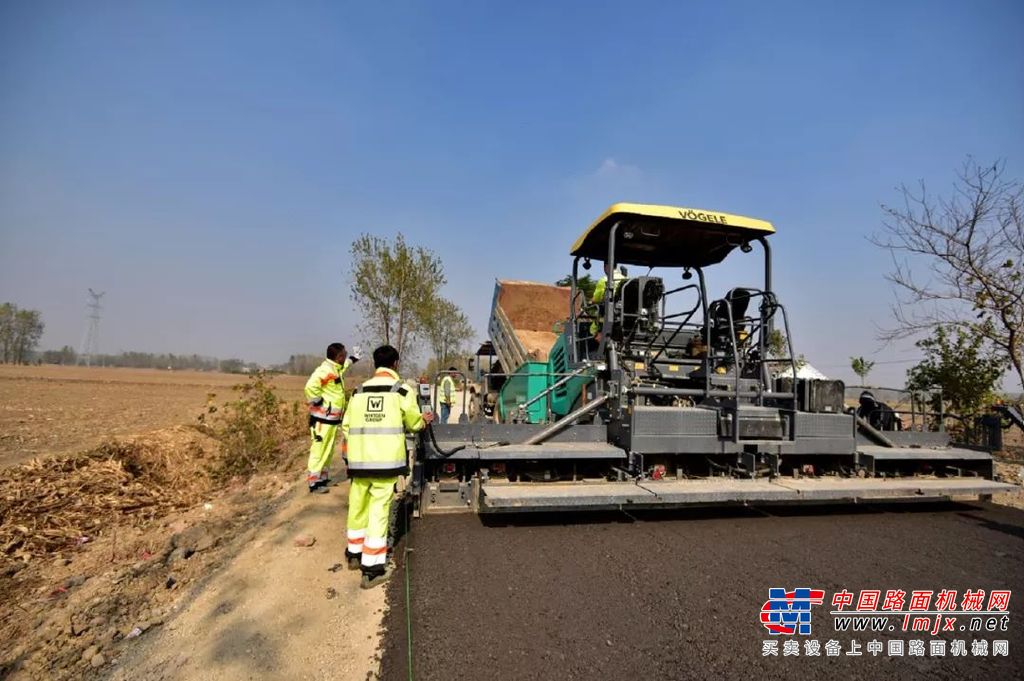 工地报告 | 助力安徽阜阳四好公路建设，维特根设备表现出色