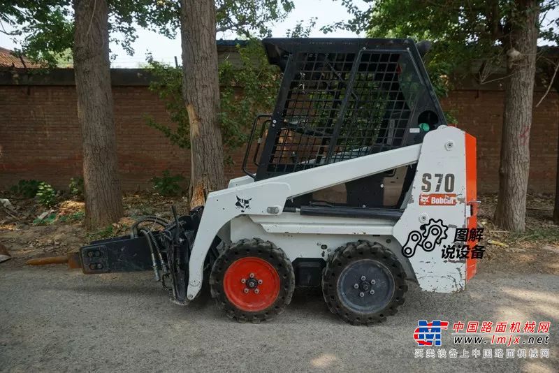 百图详解山猫S70滑移装载机，小到极致的精妙机器！
