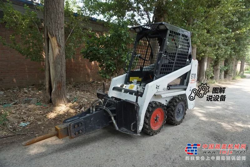 百图详解山猫S70滑移装载机，小到极致的精妙机器！
