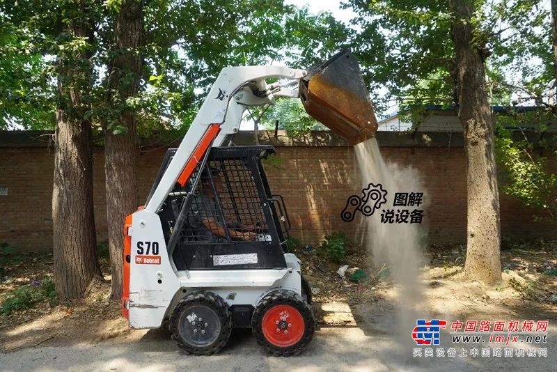 百图详解山猫S70滑移装载机，小到极致的精妙机器！