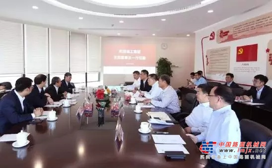 王民一行分别拜访中信集团董事长常振明、中信银行行长方合英