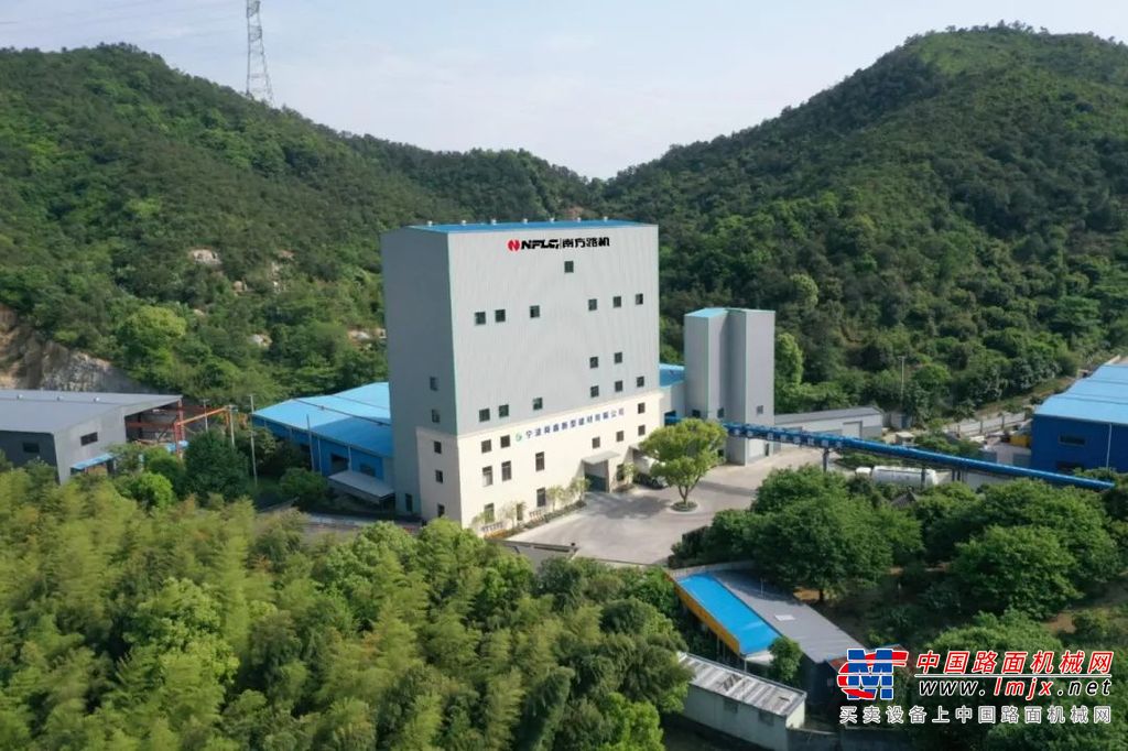 南方路机干混砂浆搅拌设备应用于宁波舜鑫新型建材有限公司