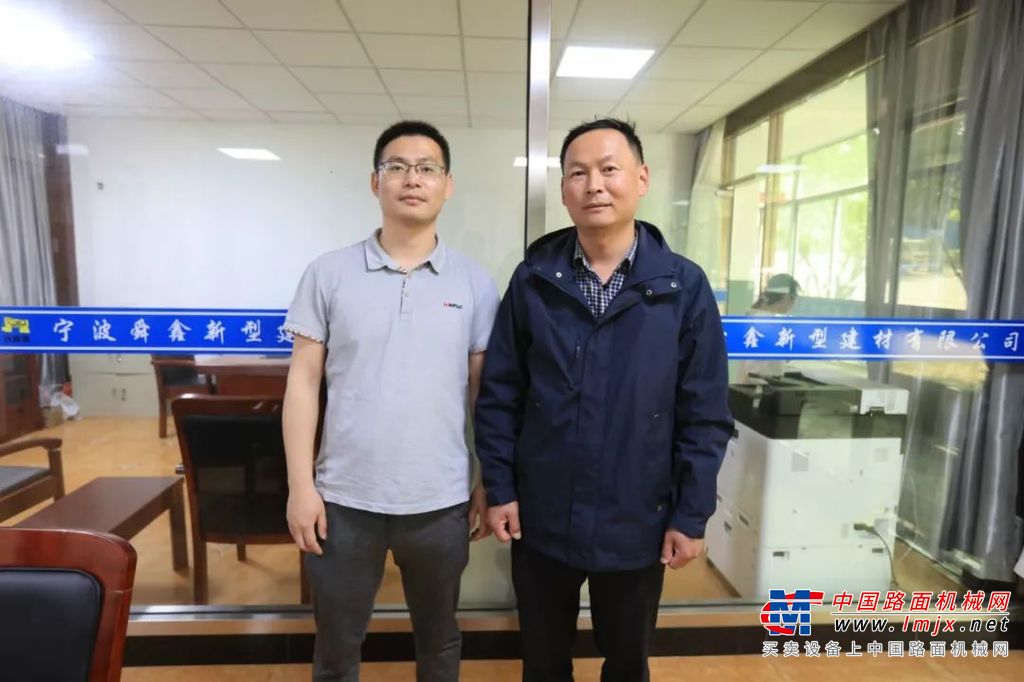 南方路机干混砂浆搅拌设备应用于宁波舜鑫新型建材有限公司
