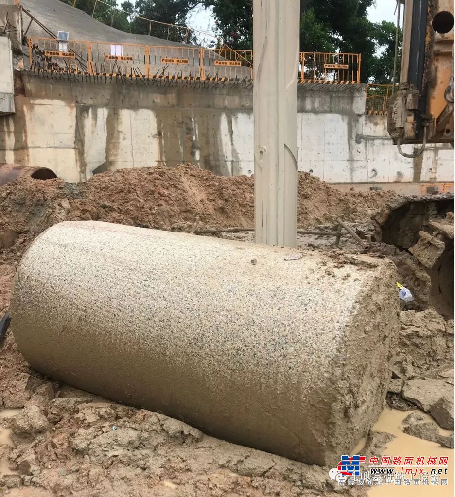 宝峨旋挖齐聚清华大学深圳国际校区工地，穗丰公司单桩高效嵌入30米花岗岩成功解决施工难题