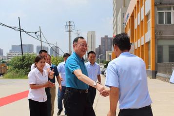 臨工集團董事長王志中到浙江安徽市場考察調研