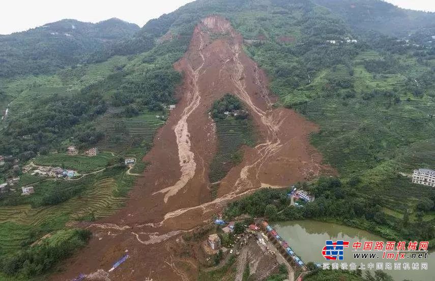 三一應急救援裝備馳援貴州水城“7·23”特大山體滑坡救援現場