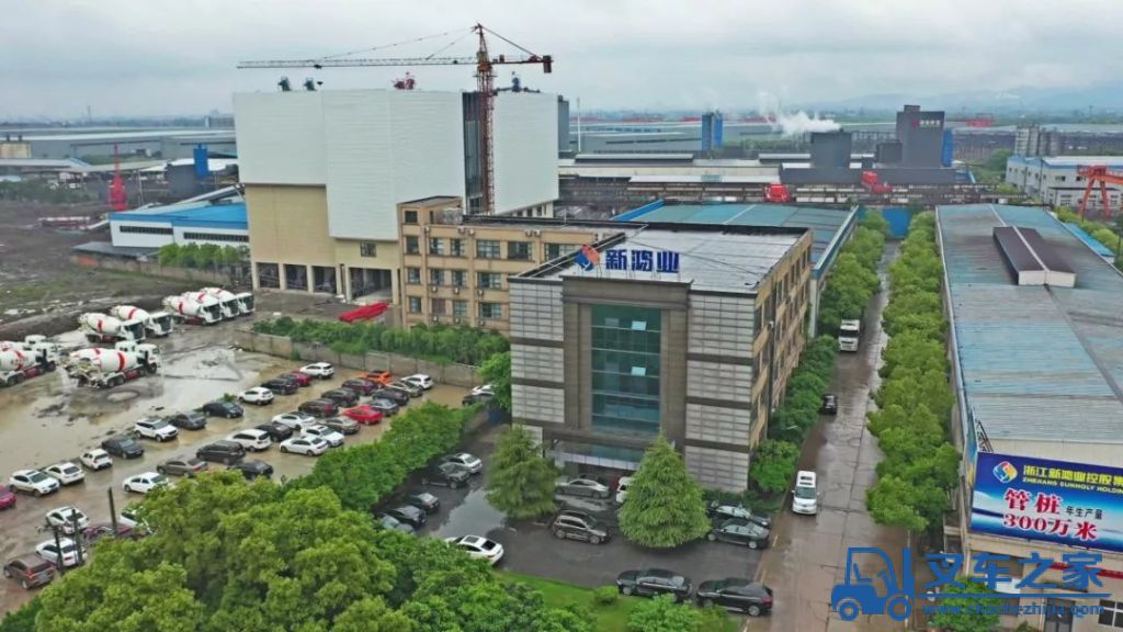 南方路机全环保混凝土搅拌设备应用于浙江新业管桩有限公司