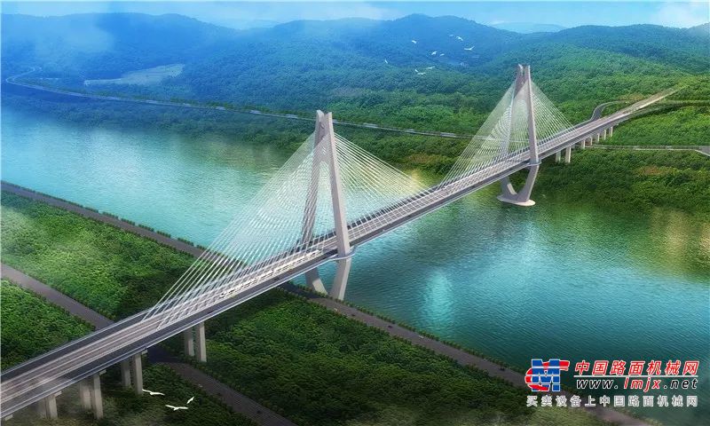 徐工XR550D征战世界宽度最大公铁两用桥--临港长江大桥