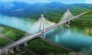 徐工XR550D征戰世界寬度最大公鐵兩用橋--臨港長江大橋