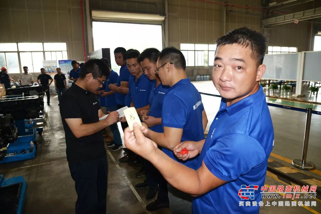柳工服务技能大赛决赛拉开序幕