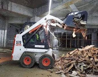 听你的！山猫S70滑移装载机免费试用，多种工况任你开！
