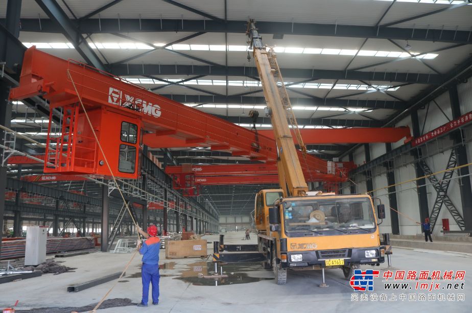 最新！徐工消防新厂区建设进入收尾阶段！