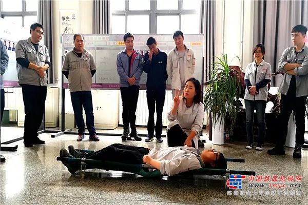 中交西筑易法智能分公司举行触电安全事故应急演练