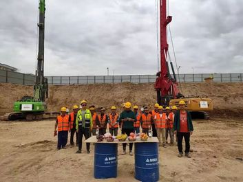 泰信机械与上海建工合作成功进入乌兹别克市场