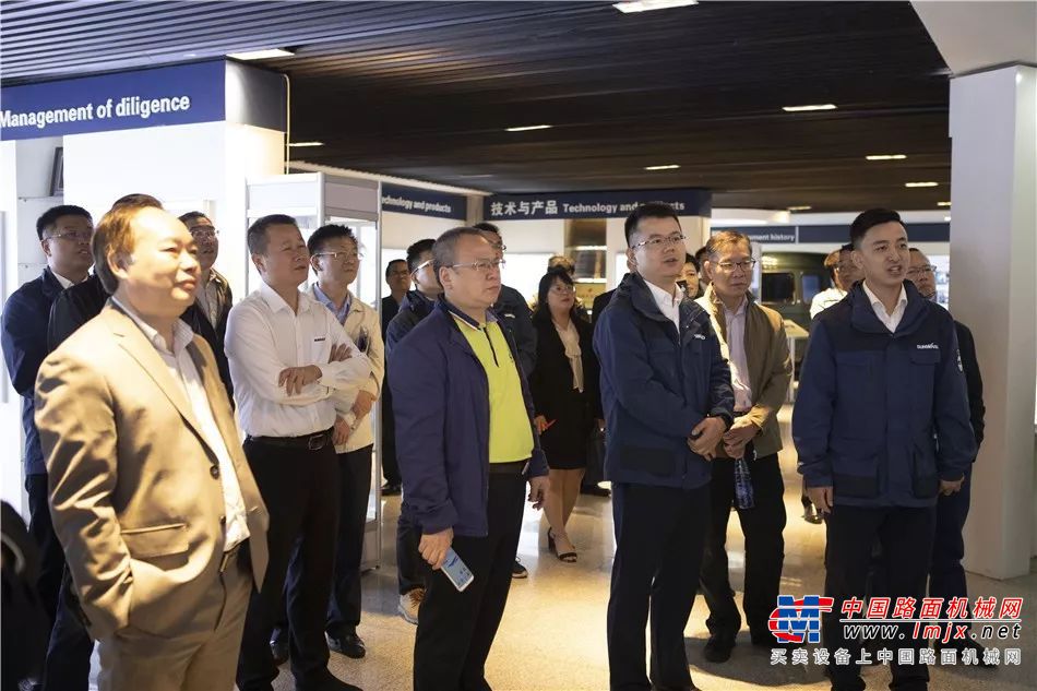 广州市国资委副主任张道泉率队考察山河智能