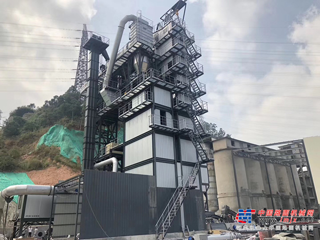 榕城福州再添铁拓机械TS系列沥青厂拌热再生成套设备