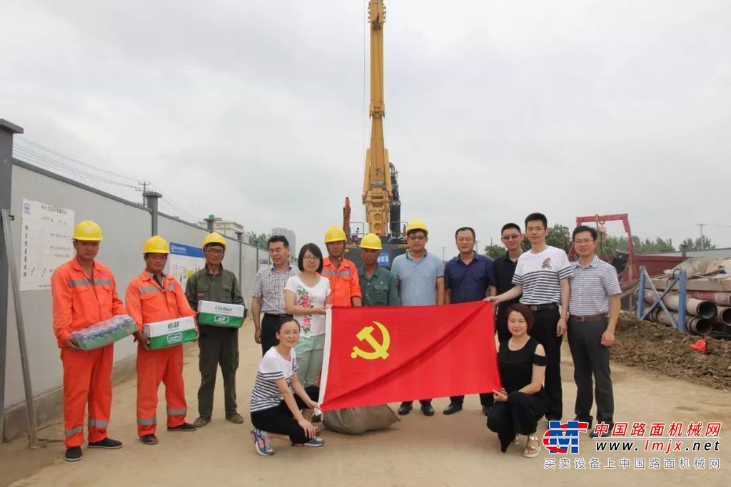 徐工旋挖钻机再谱故乡恋歌，助力徐州地铁建设