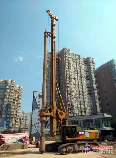 徐工旋挖钻机再谱故乡恋歌，助力徐州地铁建设