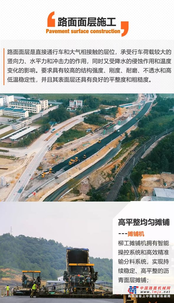 柳工道路施工成套设备，震撼出击！