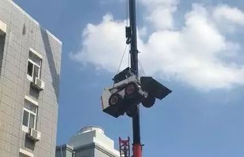 快看，那只猫飞起来了！它要去干什么呢？