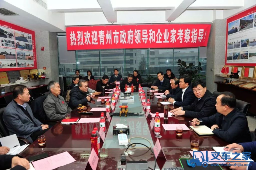 青州市常务副市长王万信带队考察中大力鼎科技