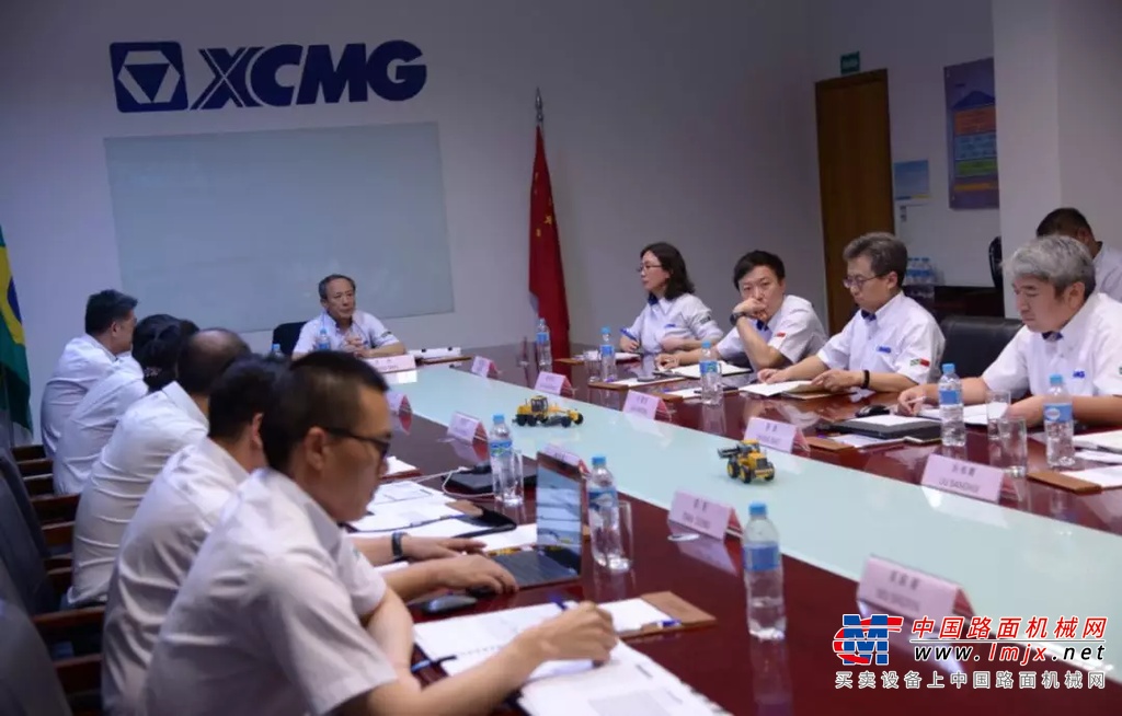 王民寄语徐工巴西：要成为徐工国际化主战略的新标杆！