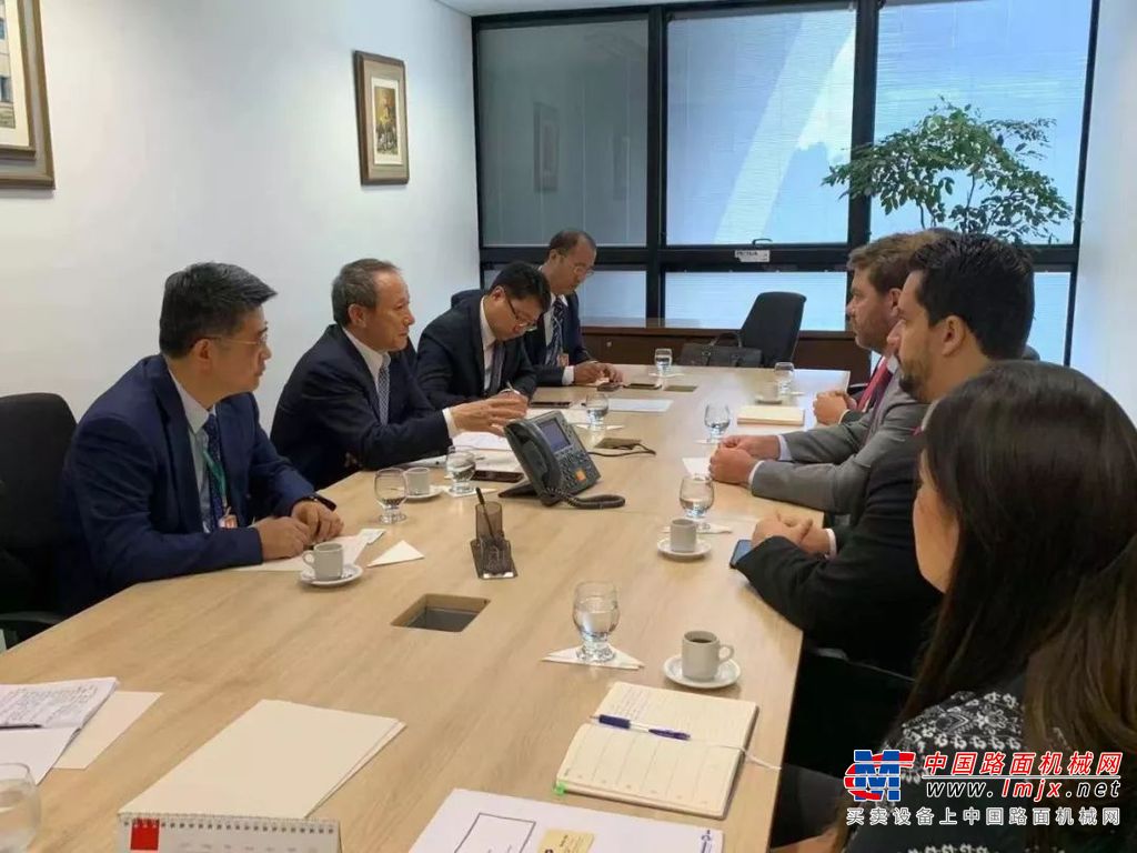 王民会见巴西MG州州长：徐工将全力推动当地经济恢复与持续发展