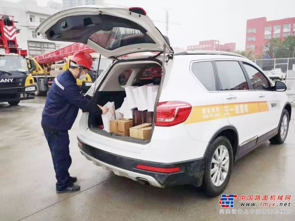 三一起重機：有我眾人同力，戰疫定當速決