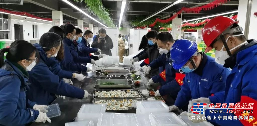 防控生产两不误 山河智能复工保供