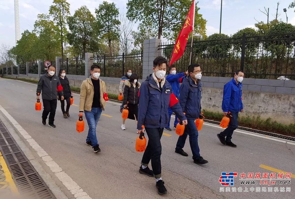 防控生产两不误 山河智能复工保供