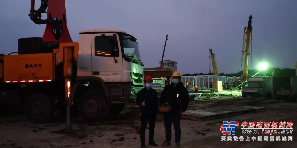 三一泵送设备奔赴新一批“小汤山”医院建设