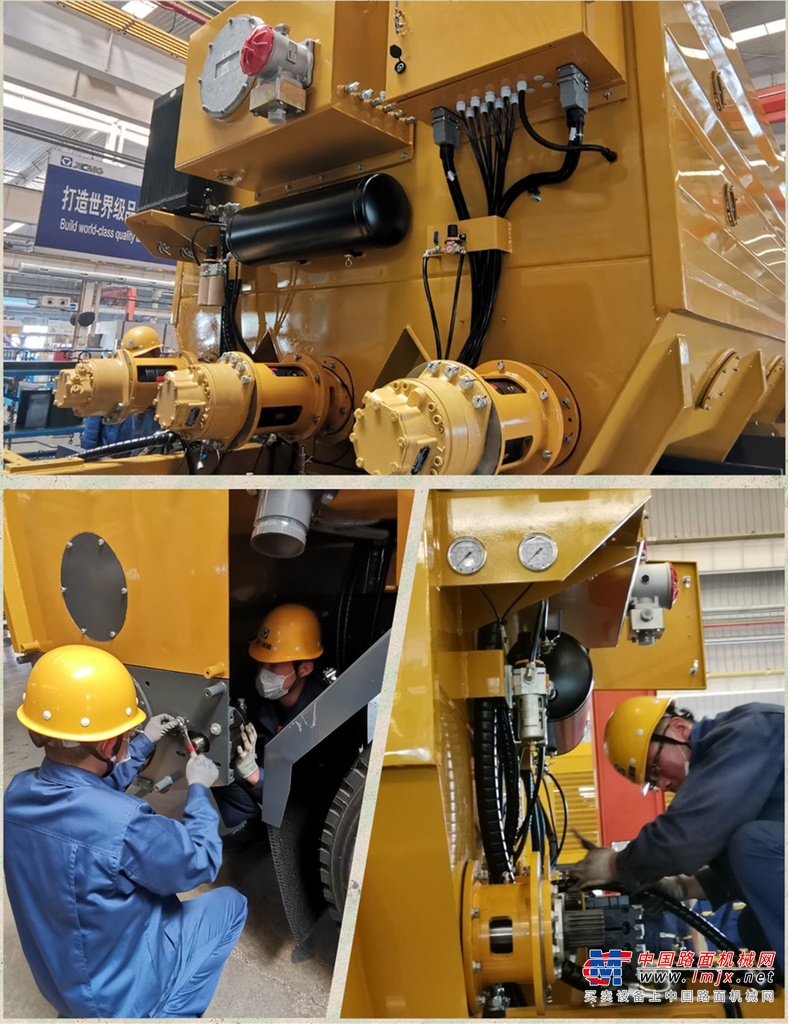 满产高产 | 徐工XKC粉料撒布车助力国家高速公路建设