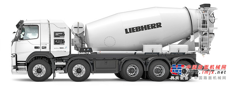 利勃海尔和Designwerk联合开发出首款全电动卡车搅拌机