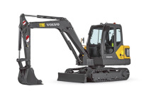 沃尔沃小型挖掘机推荐,沃尔沃EC55D小型挖掘机全解