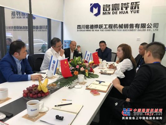 国机重工常林公司总经理考察四川市场