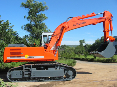 邦立特大型挖掘机推荐,邦立CE650-6反铲液压挖掘机全解