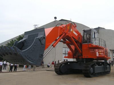 邦立特大型挖掘机推荐,邦立CE1250-7正铲液压挖掘机全解