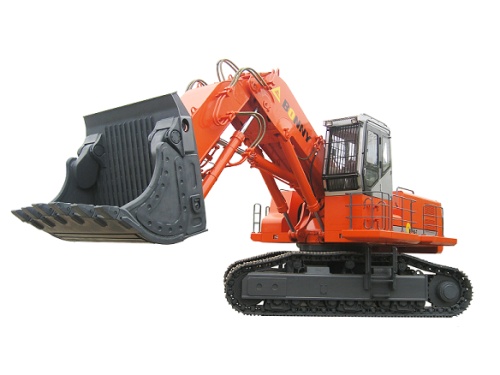 邦立特大型挖掘机推荐,邦立CED750-8正铲电动液压挖掘机全解