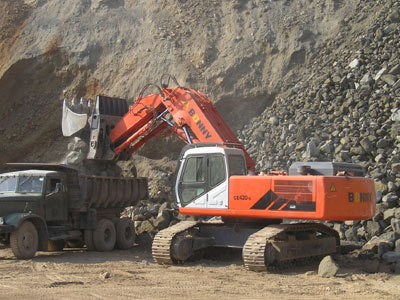 邦立大型挖掘機推薦,邦立CE420-7正鏟液壓挖掘機全解