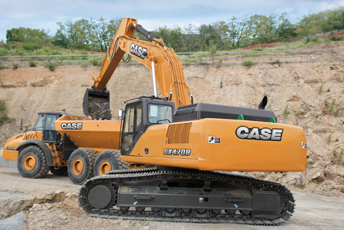 凱斯大型挖掘機推薦,凱斯CX470B履帶式挖掘機全解