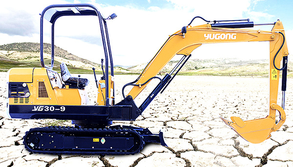馭工小型挖掘機推薦,馭工YG30-9履帶式小型液壓挖掘機全解