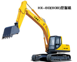 华鑫小型挖掘机推荐,华鑫HX-80(80B)挖掘机全解