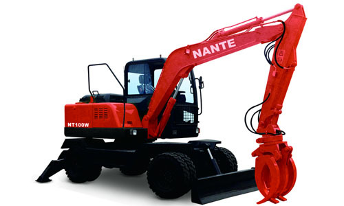 南特小型挖掘機推薦,南特NTL100全液壓履帶式挖掘機全解