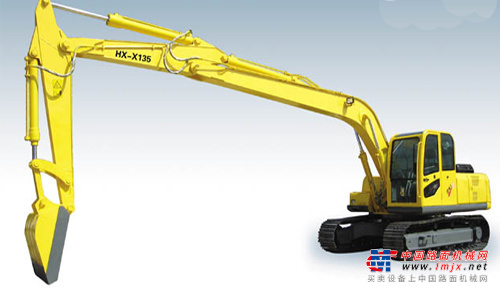 華鑫小型挖掘機推薦,華鑫HXL-X120型履帶式卸煤機全解
