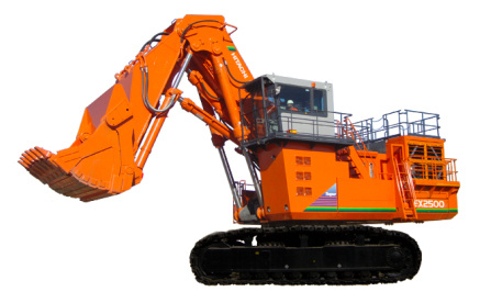日立特大型挖掘機推薦,原裝日立EX2500E-5LD挖掘機全解