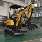 宜迅微挖推荐,宜迅YX-18小型农用挖掘机全解