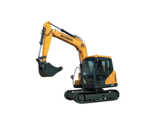 现代小型挖掘机推荐,现代重工R75 VS挖掘机全解