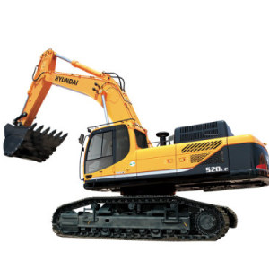 现代大型挖掘机推荐,现代重工R520LVS挖掘机全解