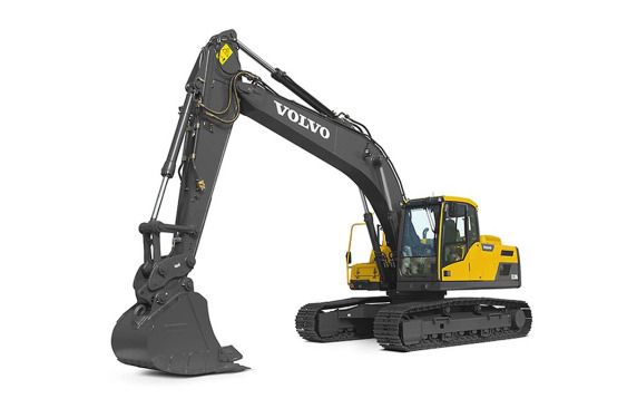 沃尔沃中型挖掘机推荐,沃尔沃EC220DL履带式挖掘机全解