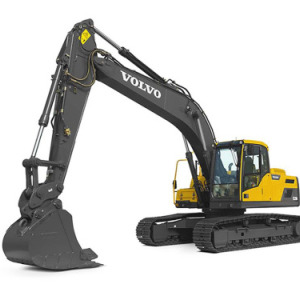 沃尔沃中型挖掘机推荐,沃尔沃EC210D履带式挖掘机全解